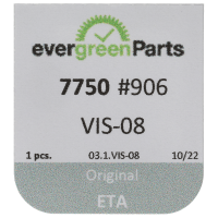 Screw for setting lever (mat, white, flat, 7750) [906]