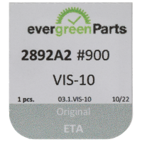 Screw for setting lever (polished, white, flat, 2892) [900]