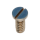 Screw for balance bridge (polished, blue, round, 7750) [904]