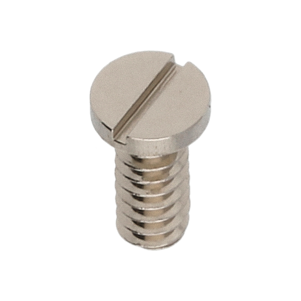 Screw for balance bridge (polished, white, flat, 7750) [904]