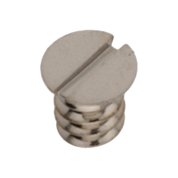 Screw for date jumper maintaining plate (polished, white, flat, 7750) [905]