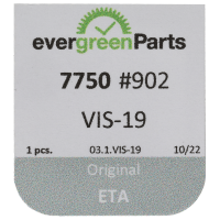 Schraube für Kronradkern (Poliert, Blau, Rund, 7750) [902]