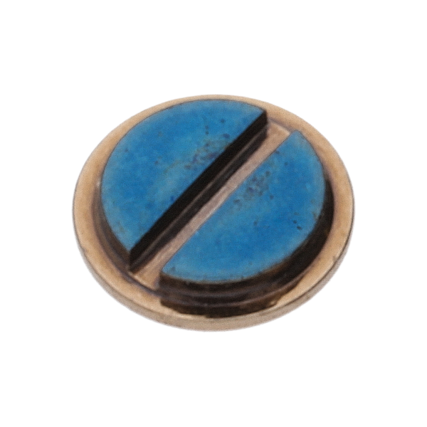 Screw for oscillating weight (polished, blue, round, 2824) [906]