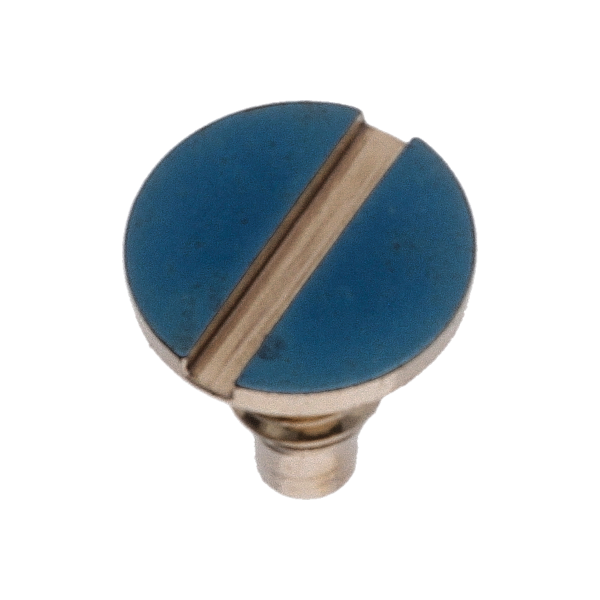 Schraube für Sperrrad (Poliert, Blau, Rund, 2824) [903]