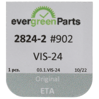 Screw for crown wheel (polished, blue, round, 2824) [902]