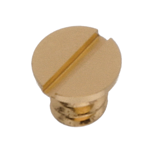 Screw for pallet bridge (polished, yellow, flat, 2824) [901]