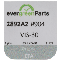 Screw for additional indicator maintaining small plate (polished, blue, flat, 2892) [904]