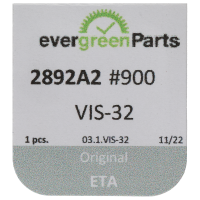 Screw for setting lever (polished, blue, flat, 2892) [900]