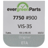Screw for oscillating weight (mat, white, flat, 7750) [900]