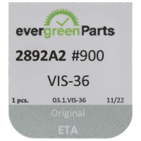 Screw for setting lever (polished, black, flat, 2892) [900]
