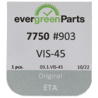 Screw for barrel bridge (polished, white, round, 7750) [903]