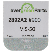 Screw for setting lever (polished, black, round, 2892) [900]