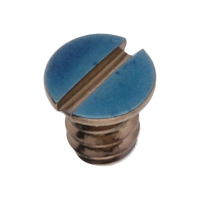 Schraube für Winkelhebelraste (Poliert, Blau, Rund, 2892) [900]
