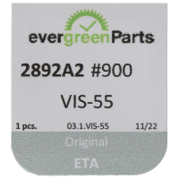 Screw for setting lever (polished, black, flat, 2892) [900]