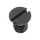 Screw for pallet bridge (polished, black, flat, 2892) [900]