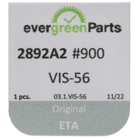 Screw for barrel bridge (polished, white, round, 2892) [900]