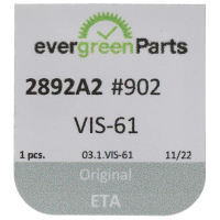 Schraube für Klinkenplatte (Poliert, Weiß, Rund, 2892) [902]