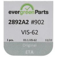 Screw for click plate (standard, white, round, 2892) [902]