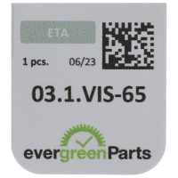 Screw for automatic device lower bridge (polished, blue, flat, 2892) [900]