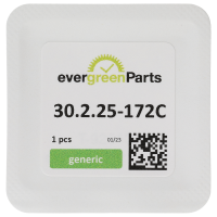 Sapphir Crystal (Ø 17,9 x 17,2 x 1,3) (gasket H=1,60mm) *generic parts*