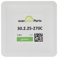 Sapphir Crystal (Ø 27,9 x 27,0 x 1,7) (gasket H=1,95mm) *generic parts*