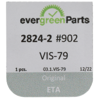 Screw for crown wheel (polished, black, round, 2824) [902]
