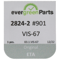 Screw for barrel bridge (standard, white, round, 2824) [901]