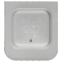 Screw for train wheel bridge (standard, white, round, 2824) [901]