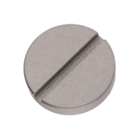 Screw for chronograph cam (Matt, white, flat, 7750) [901]