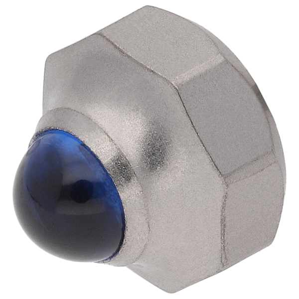 Krone Stahl, Spinell blau