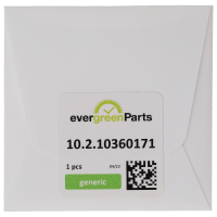 Saphirglas flach (19,20 mm x 19,20 mm) *alternativ*