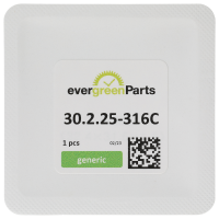 Sapphir Crystal (Ø 32,4 x 31,5 x 1,8) (gasket H=mm) *generic parts*