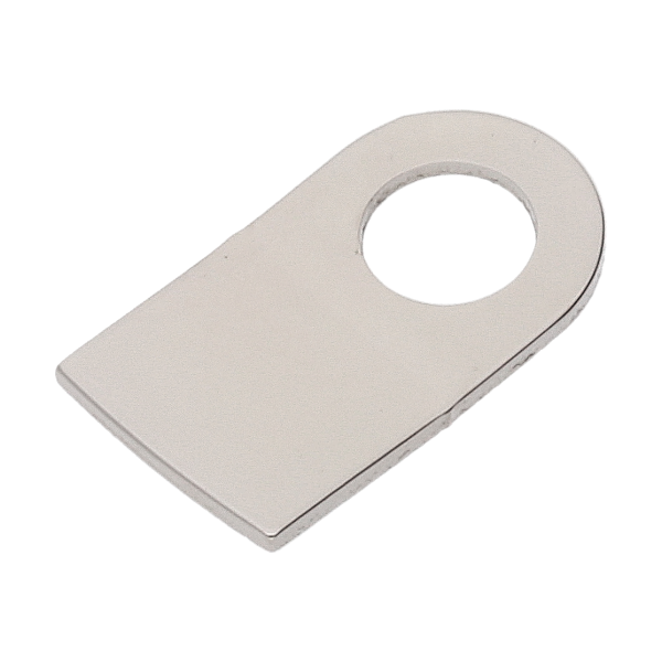 Clamp curved, Length 4,500 mm, thick 0,250 mm