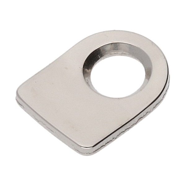 Clamp curved, Length 3,400 mm, thick 0,350 mm