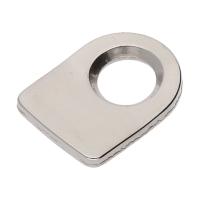 Clamp curved, Length 3,400 mm, thick 0,350 mm