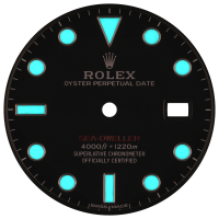 Rolex Oyster Perpetual Date - Zifferblatt Sea-Dweller - Gebraucht - &Oslash; 28,6 mm