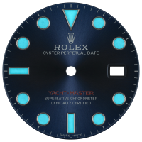 Rolex Oyster Perpetual Date - Zifferblatt Yacht-Master - Gebraucht - &Oslash; 27,4 mm